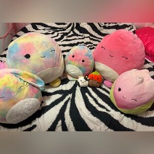 Squishmallows for Sale of Varying Sizes
